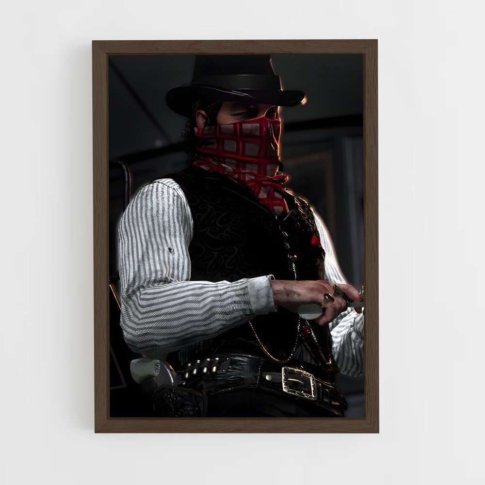 Poster Dutch Van der Linde – affiche Red Dead Redemption (vue 5)